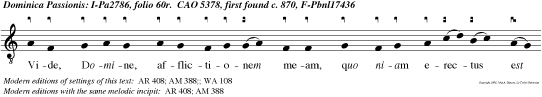 Vide, Domine, afflictionem meam, quo niam erectus est inimicus meus.