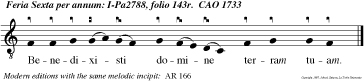 Benedixisti domine terram tuam.