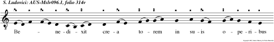 Benedixit crea torem in suis operibus ludovicus gerens morem datum celi ci vibus.