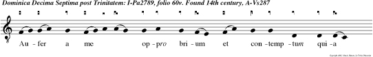 Aufer a me oppro brium et contemptum quia mandata tua exquisivi, Domine: nam et testimonia tumeditatio mea est.