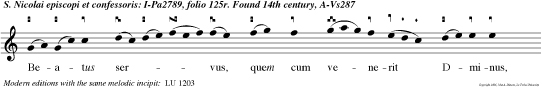 Beatus servus, quem cum venerit Dminus, invenerit vigilantem: amen dico vobis, super omnia bona sua constituet eum.