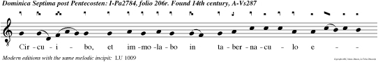 Circuibo, et immolabo in tabernaculo ejus hostiam jubilationis: cantabo, et psalmum dicam Domino.