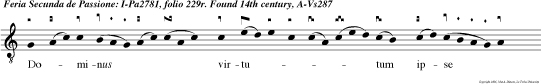 Dominus virtutum ipse est Rex gloriae.