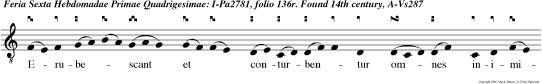 Erubescant et conturbentur omnes inimici mei: avertan tur retrosum et erubesca valde velociter