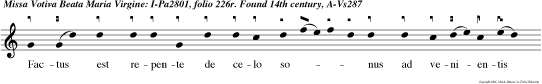 Factus est repente de celo sonus ad venientis spiritus vehemen tis ubi erant sedentes alleluya et repleti sun omnes spiritu san cto loquentes magnalia dei alleluya alleluya.