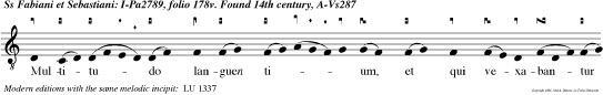 Multitudo languen tium, et qui vexabantur a spiritibus immundis, venieban ad eum: quia virtus de illo exibat, et sanabat omnes.