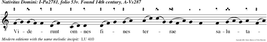 Viderunt omnes fines terrae salutare Dei nostri.
