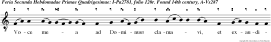 Voce mea ad Dominum clamavi, et exaudivit me de monte sancto suo: non timebo milia populi circumdantis me.