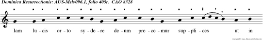 Iam lucis orto sydere deum precemur supplices ut in diurnis actibus nos servet a nocentibus