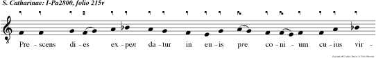 Prescens dies expen datur in euis pre conium cuius virtus dilatat m ore laudantium figesto teneatur finis  initum