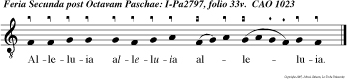 Alleluia alleluia alleluia.