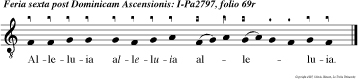 Alleluia alleluia alleluia.