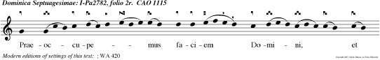 Praeoccupemus faciem Domini, et in psalmis jubilemus ei.