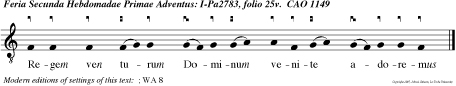 Regem ven turum Dominum venite adoremus