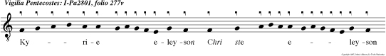 Kyrie     eleyson Chri ste    e     leyson Ky rie         eley son
