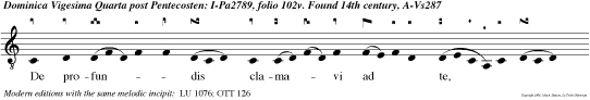 De profundis clamavi ad te, Domine: Domine exaudi orationem meam.