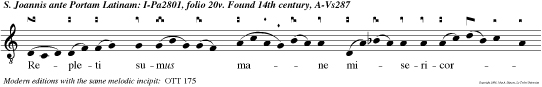 Repleti sumus mane misericordia tua: et exsul tavimus et delectati sumus, alleluia.