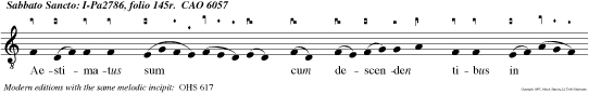 Aestimatus sum cum descenden tibus in lacum Factus sum sicut homo sine adjutorio, inter mortuos liber.