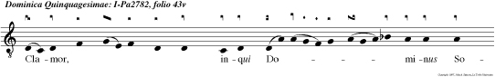 Clamor, inqui Dominus Sodomorum et Gomorrhae venit ad me: Descendam, et videbo utrum clamorem opere compleverin
