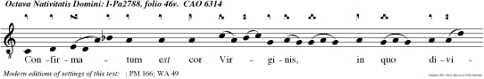 Confirmatum est cor Virginis, in quo