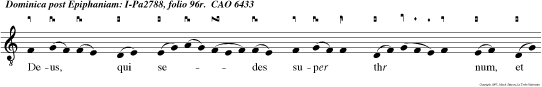 Deus, qui sedes super thr num, et judicas aequitatem, esto refugium pauperum in tribulatione: Quia tu solus laborem et dolorem consideras.