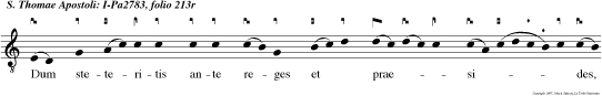 Dum steteritis ante reges et praesides, nolite cogitare quomodo aut qui loquamini: Dabitur enim vobis in illa hora qui loquamini.