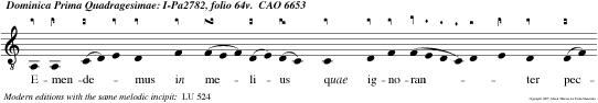Emendemus in melius quae ignoranter