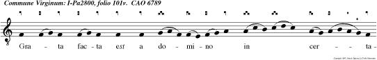 Grata facta est a domino in certami ne qui a aput deum et aput homi nes glorificata  est in con spectu principum loquebatur sapientiam Et dominus omni um dilexit eam.