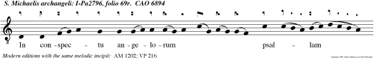 In conspectu angelorum psallam tibi: et adorabo ad templum san tum tuum, Et confitebor nomini tuo, Domine.