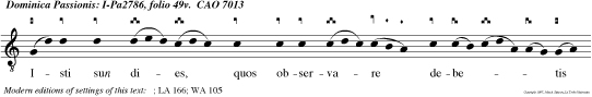 Isti sun dies, quos observare debetis tem poribus suis. Quar tadecima die ad vesperum Pascha Domini est: et in qui tadecima solem nitatem celebrabitis altissimo Domino.