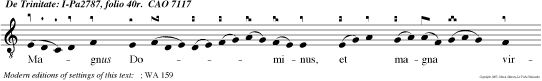 Judaea et Jerusalem, nolite timere cras egrediemini, Et Dominus erit vobicum