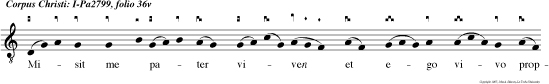 Levita Vincentius dixit beato Vale o: Si