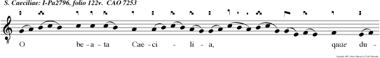 Missus  est Gabriel Angelus ad Mariam Virginem Et vocabitur altissimi Filius.