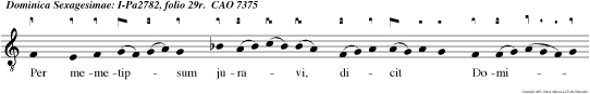 Omnes de Saba venient, aurum et thus deferentes, Et laudem Domino annuntiantes.