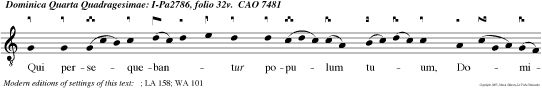 Ponam arcum meum in nubibus coeli, dixit Dominus ad Noe: Et recordabor foederis mei, quo pepigi tecum