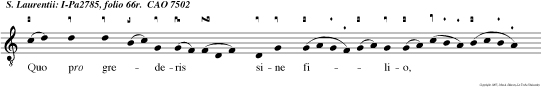 Predica tor ser vidus fidei zela tor circuit in tre pidus heresum damma tor vicio  rum rigi dus semper expugna tor Verita tis luci dus doctor et ama tor. alle lu ya.