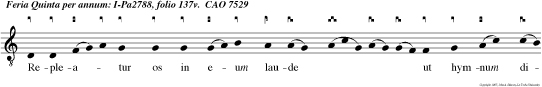 Quadam die, tem pestate saevissima quassati nautae, coeperun san tum vocare Nicolaum: Et statim cessavit tempestas.