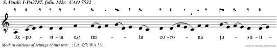 Quam magna mul titudo dulcedinis tuae, Domine, Quam abscon disti timentibus te.