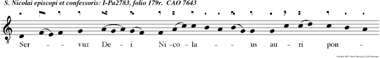Rogavi Dominum meum Jesum Christum ut ignis iste non dominetur mihi: Et impetravi a Domino inducias martyri i mei.