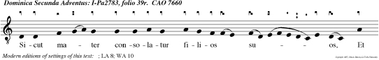 Sal vum me fac, Deus, quoniam intraverun aquae usque ad animam meam: ne avertas faciem tuam a me: quoniam tribulor, exaudi me, Deus meus.
