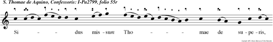 Sancte Paule apostole, prae dicator veritatis et Doctor gen tium, inter cede pro nobis ad Deum, Qui te elegit.