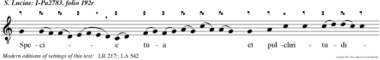 Sch las Thomae Paulus ingreditur, sacra simul fantur mysteria: digne tandem per raptum trahiter Vir coelestis ad coeli praemia.