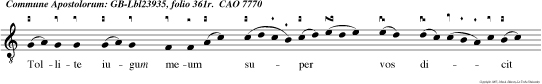 Stetit angelus juxta aram templi, habens thuribulum aureum in manu sua: et data sun ei incensa multa: Et ascendit fumus aromatum de manu Angeli in conspectu Domini.