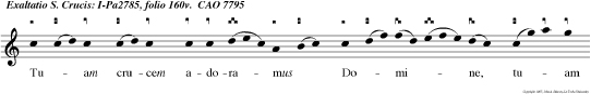 Surrexit Pastor bonus, qui posuit animam suam pro ovibus suis, Et pro suo grege mori dignatus est alleluia alleluia.