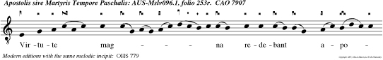 Verbum Dei usque ad ipsam suam
aegritudinem imprae termisse, alacriter et
fortiter sana men te sanoque con silio, in sancta
Ecclesia prae dicavit: mem bris omnibus sui
corporis in columis integro aspectu atque auditu,
Coram positis fratribus et orantibus, Dormivit cum
patribus suis.