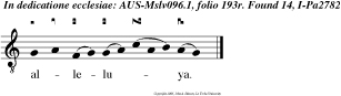 alleluya.
