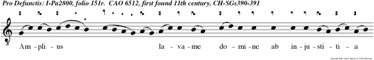 Amplius   lavame domine ab injustitia mea et a delicto meo mun da meme q tibi so li pecca vi.  Ideo.