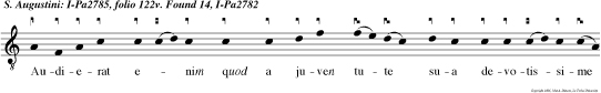 CAO V Audierat enim quod a juven tute sua devotissime Deo viveret: et vere sic erat.