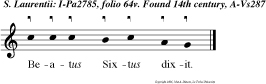 Beatus Sixtus dixit.