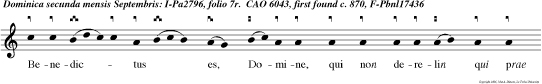 Benedictus es, Domine, qui non derelin qui prae sumen tes de te: et de sua virtute gloriantes humilias.